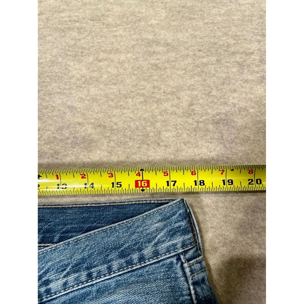 Levis 501 Original Fit Jeans Mens 36x34‎ Blue Cotton Denim Straight Leg Logo
